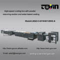 High-speed coating line with powder removing section and water-based coating machine-LSGZ-C-UI1200C-A